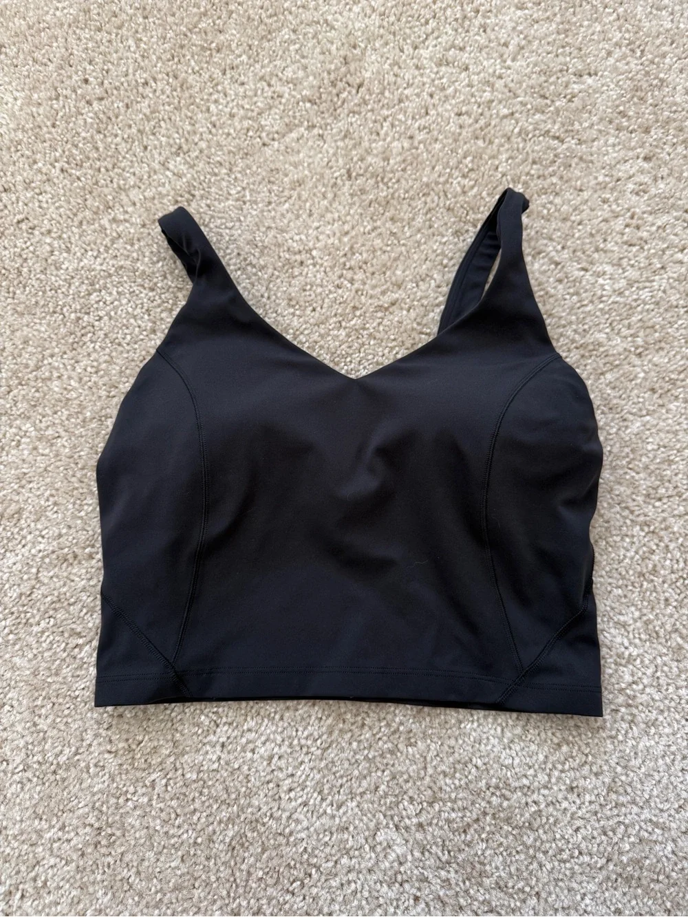 Black Lululemon Align Tank D cup